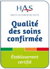 Qualité des soins confirmée